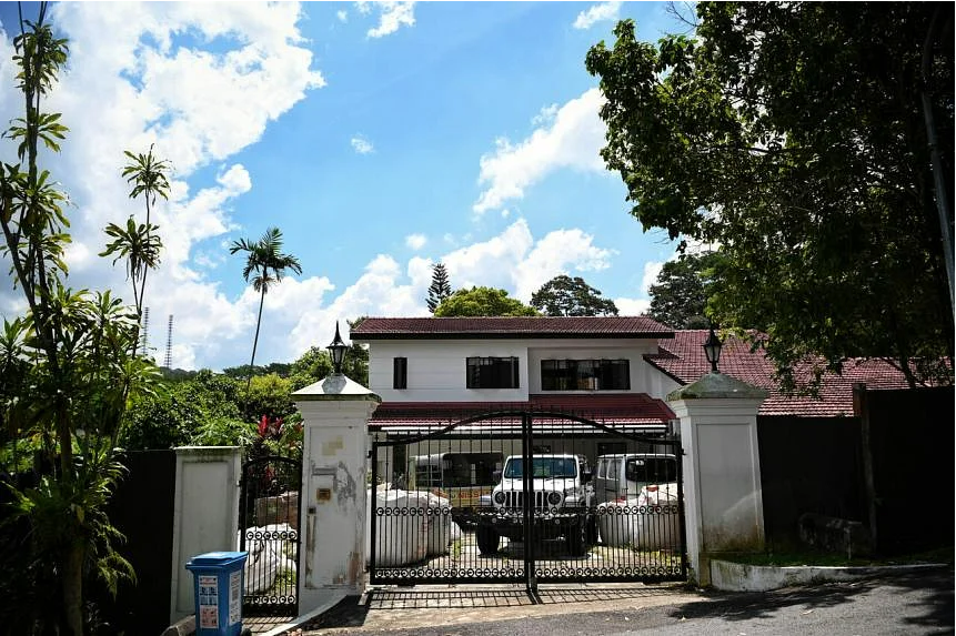Zhu's Singapore bungalow — Source: KUA CHEE SIONG via The Strait Times 
