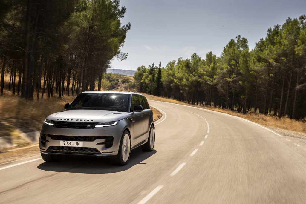 Concept of all-electric Range Rover