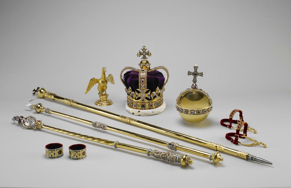 The Crown Jewels are kept in the Tower of London  Source Royal Collection Trust 