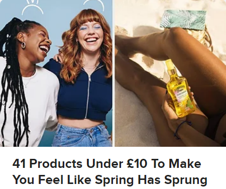 BuzzFeed article screenshot