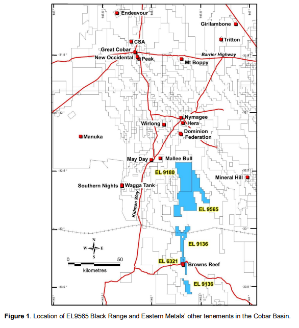 Eastern Metals expands footprint into new tenement, hot on the trail of