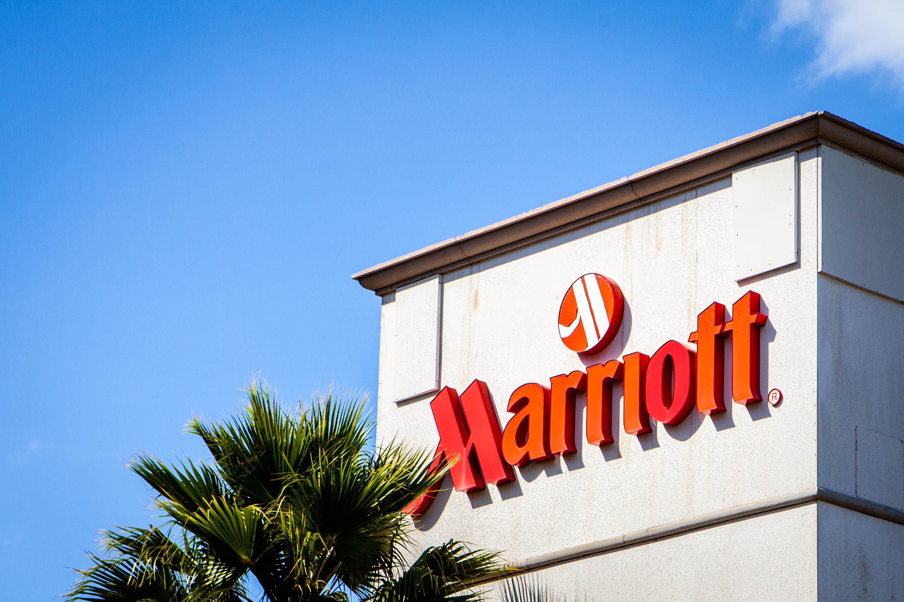 Marriot shares are up more than 38% in the year-to-date       Source: Shutterstock 