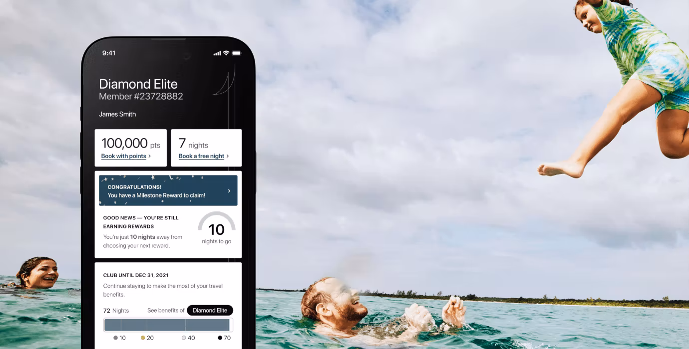 IHG's one rewards app      Source: IHG