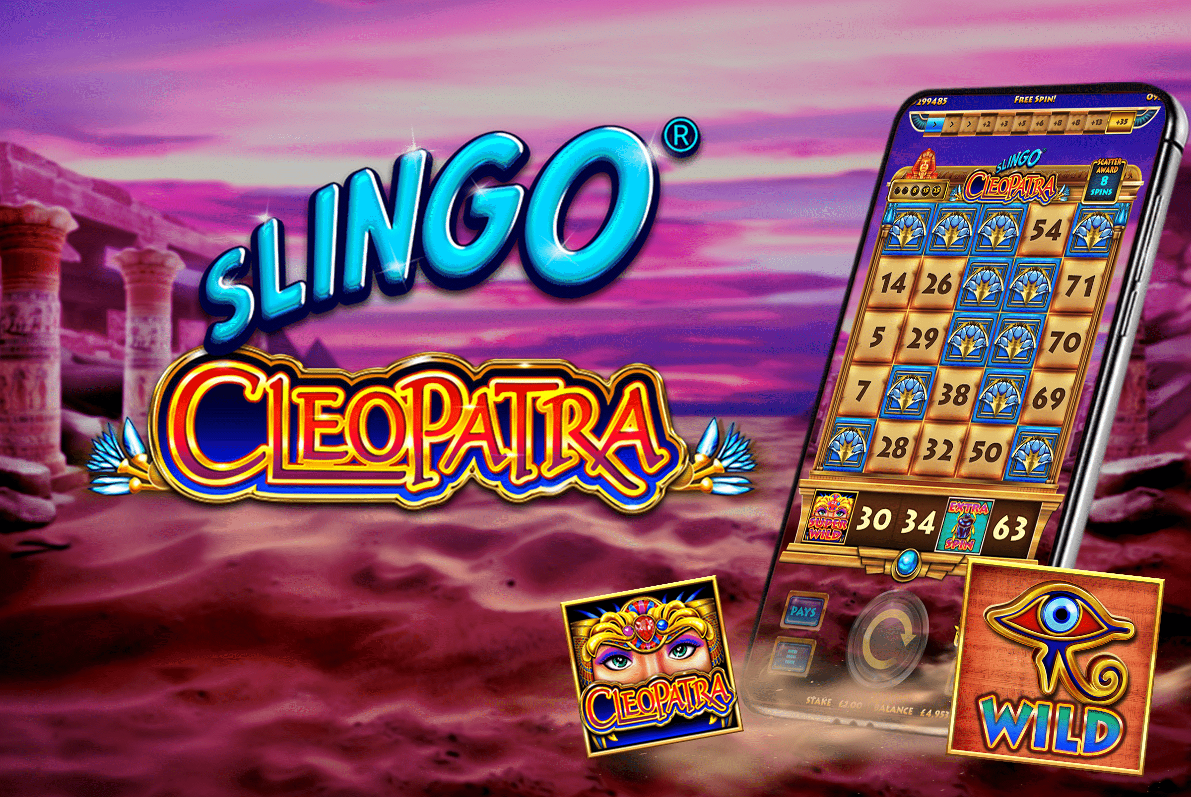 Slingo Cleopatra   Source: Slingo Originals 