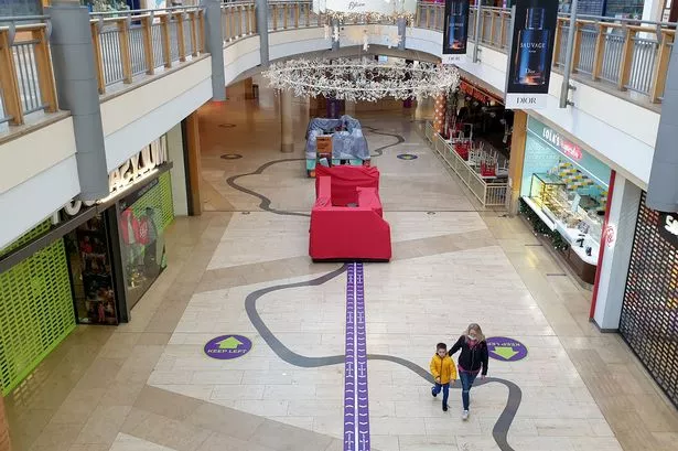 Empty shopping centres wreaked havoc on John Lewis.  Source: The Mirror