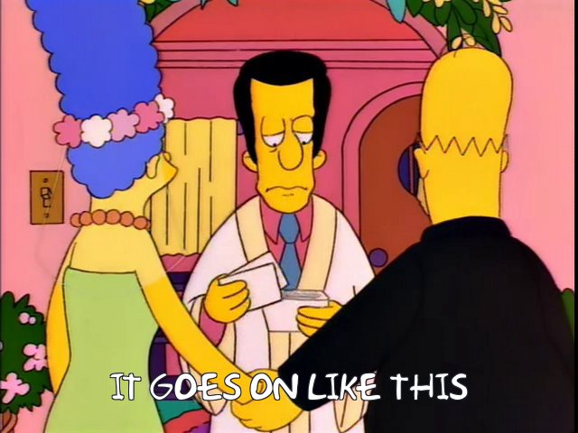 Simpsons meme