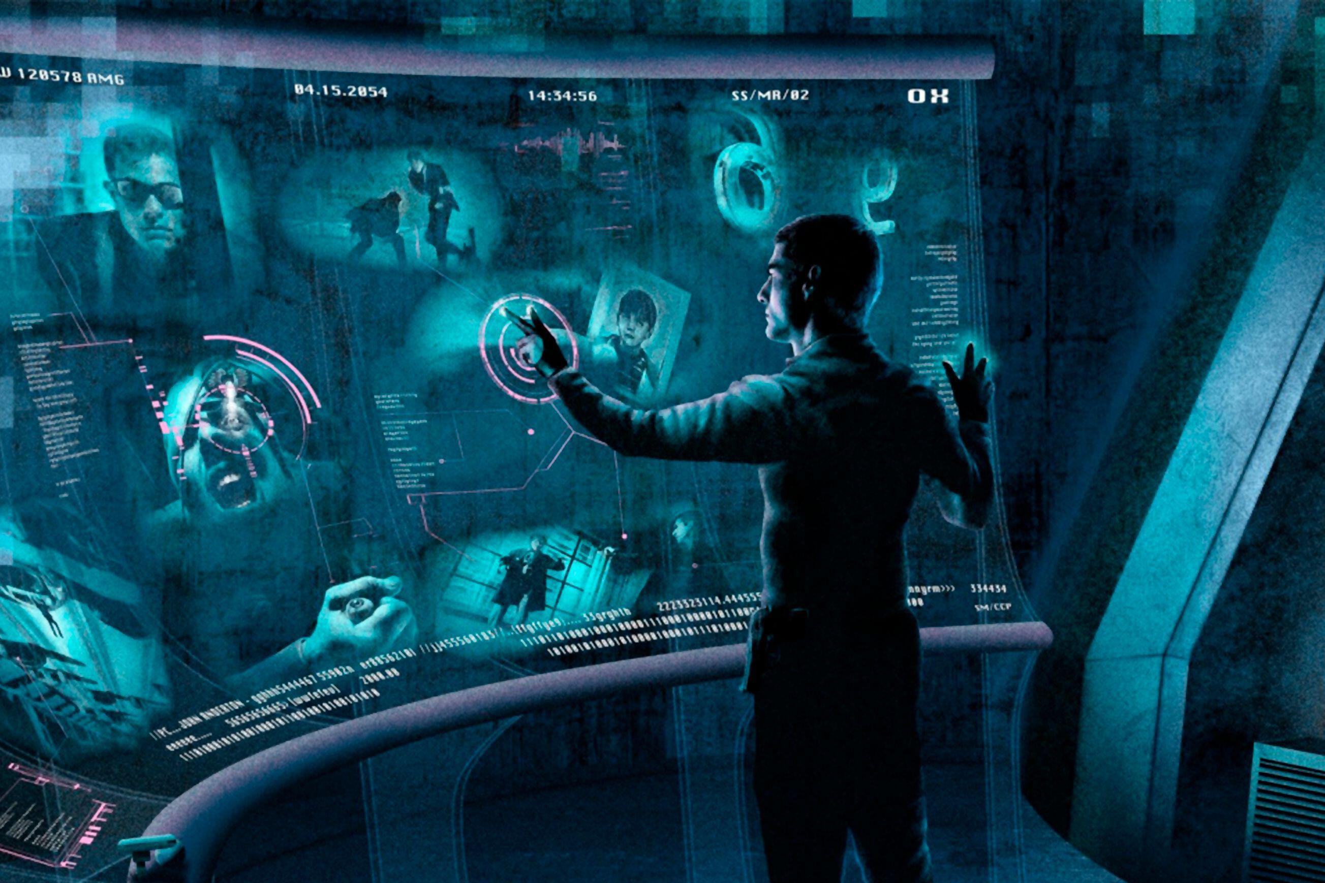 For Apple, the future resembles Minority Report more than Ready Player One – Credit: 20th Century Fox