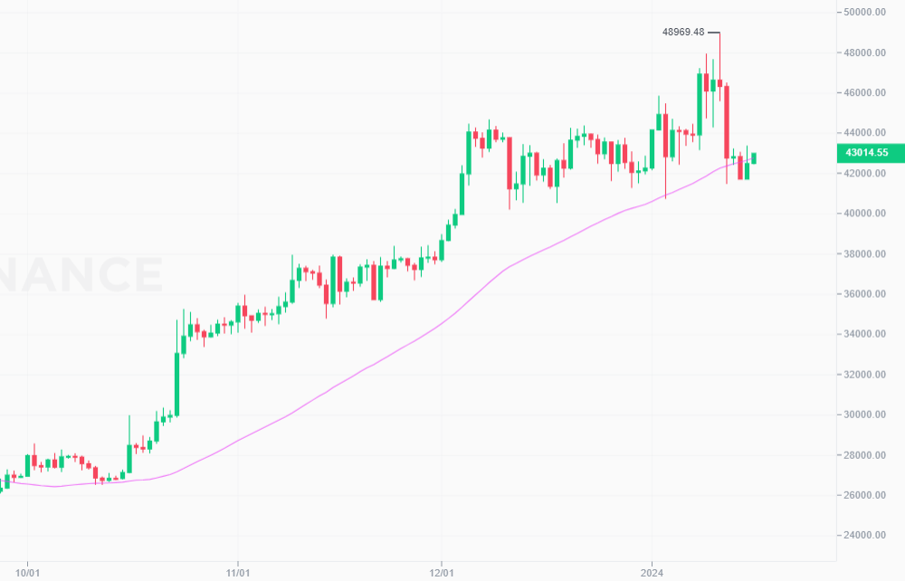 Bitcoin chart