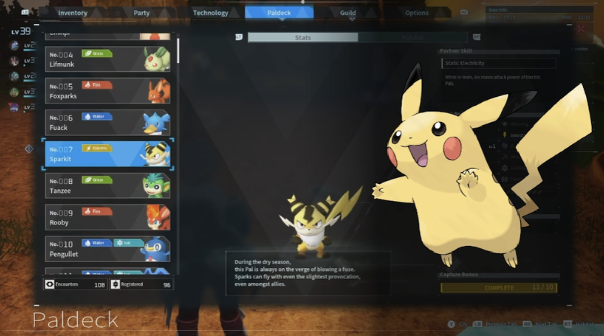 Palworld vs Pokemon