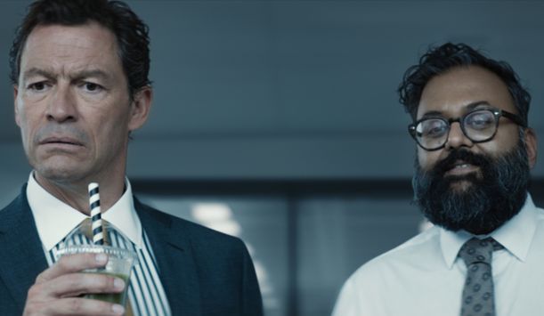 Dominic West in the ad