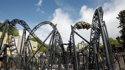 Alton Towers rollercoaster