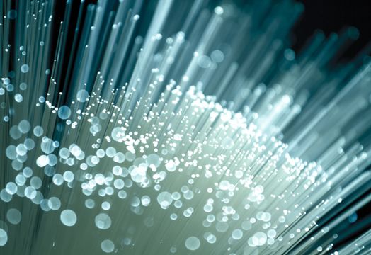 fiber-optic cables