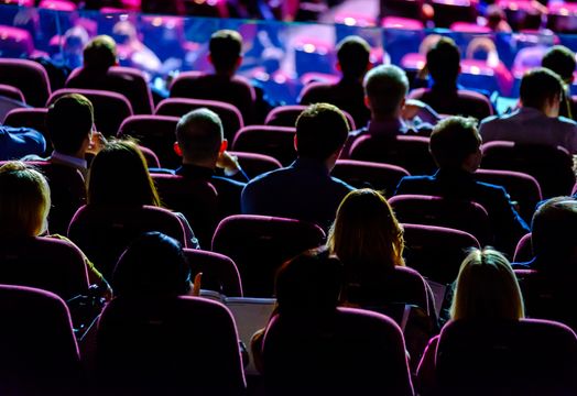 people at conference