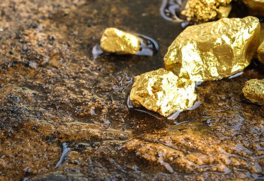 Gold nuggets