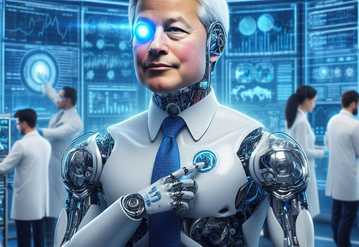 Jamie Dimon robot