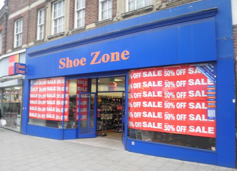 The on sale shoe zone