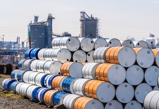 oil barrels