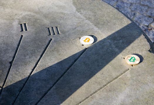 Bitcoin on sundial