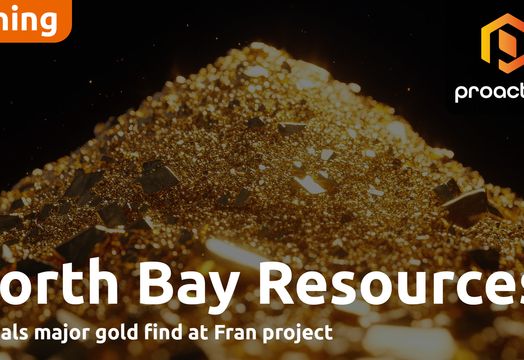 North Bay Resources identifies potential of major gold deposit at Fran Project