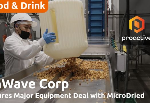 EnWave expands partnership with MicroDried through new equipment deal and license amendment