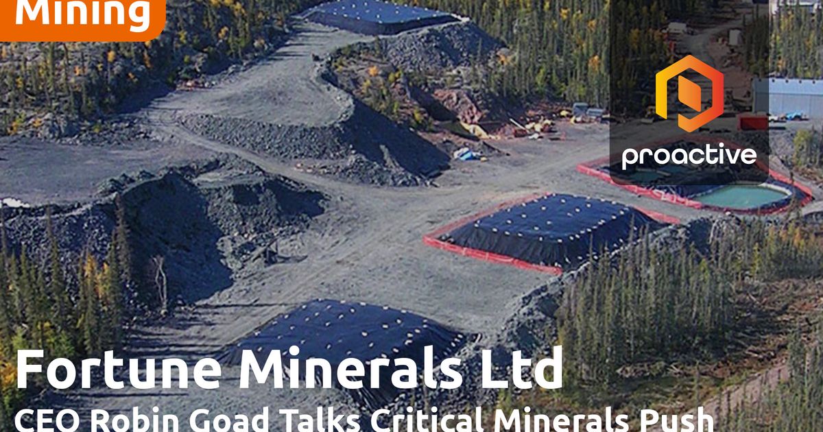 Fortune Minerals advances NICO project with Bismuth Circuit validation ...
