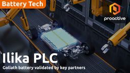 Ilika's solid-state battery prototype validated by key partners