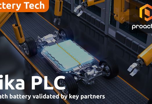 Ilika's solid-state battery prototype validated by key partners