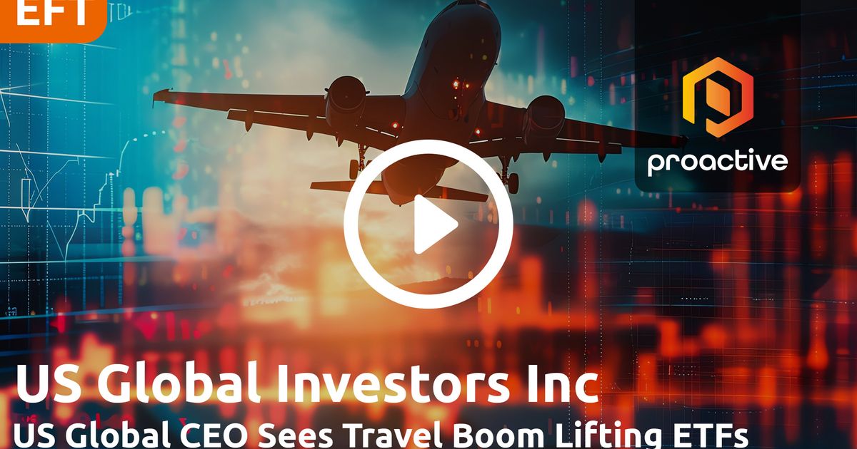 U.S. Global Investors CEO Frank Holmes discusses travel sector surge ...