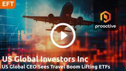 U.S. Global Investors CEO Frank Holmes discusses travel sector surge and ETF performance