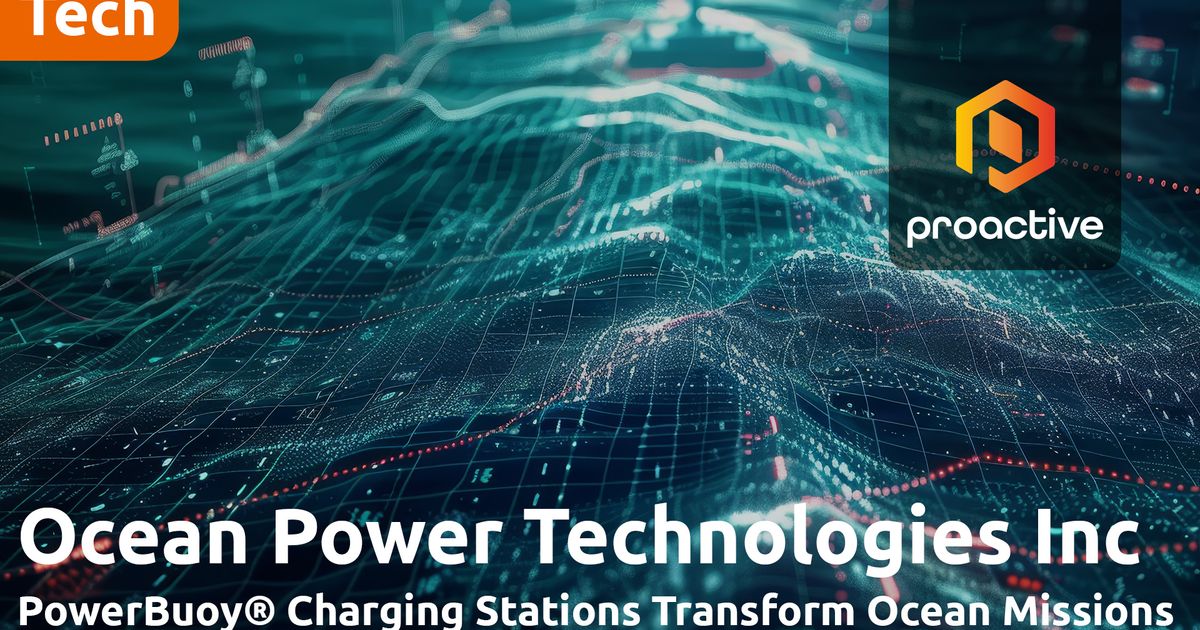 Ocean Power Technologies CEO on patent for groundbreaking offshore ...