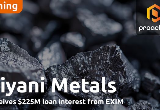 Giyani Metals receives EXIM Letter of Interest for $225m