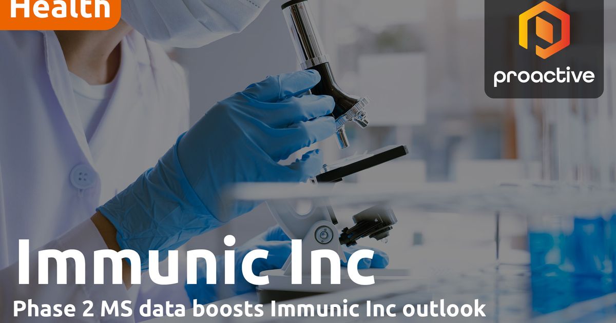 Immunic reveals MS drug trial success | NASDAQ:IMUX