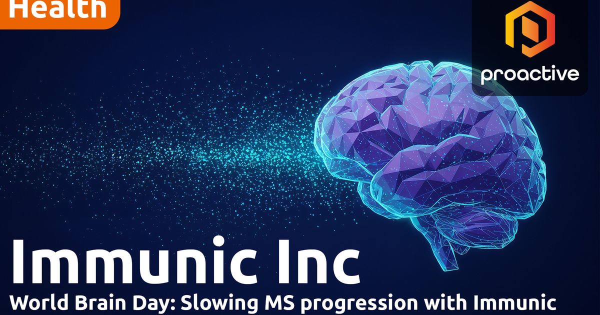 World Brain Day: Immunic targets MS with new therapy | NASDAQ:IMUX