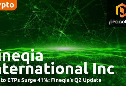 Fineqia&rsquo;s monthly report reveals surge in demand for crypto ETPs