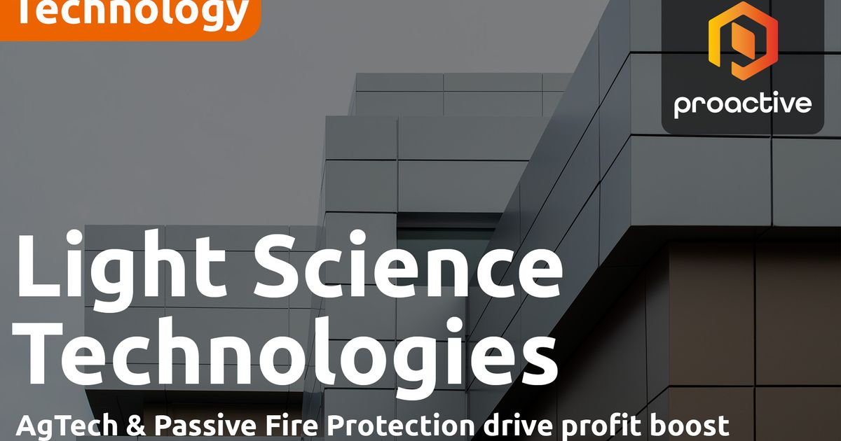 Light Science Technologies CEO on margin growth & pipeline | AIM:LST