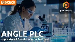 ANGLE CEO on breakthrough liquid biopsy partnership with Myriad Genetics