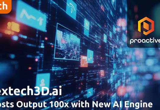 Nextech3D.ai announces 'quantum leap' in 3D content creation with enhanced AI platform