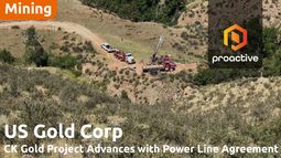 U.S. Gold Corp advances CK Gold with powerline deal, key milestone toward Wyoming construction