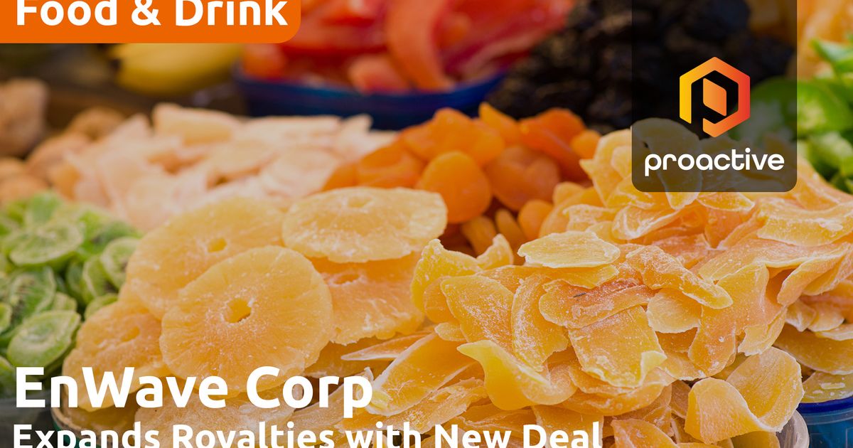 EnWave lands 4th large-scale REV™ deal with BranchOut Foods, expands ...
