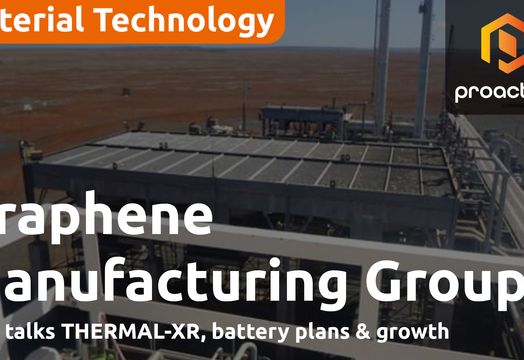 Graphene Manufacturing Group CEO Craig Nicol on patents, energy savings & batteries