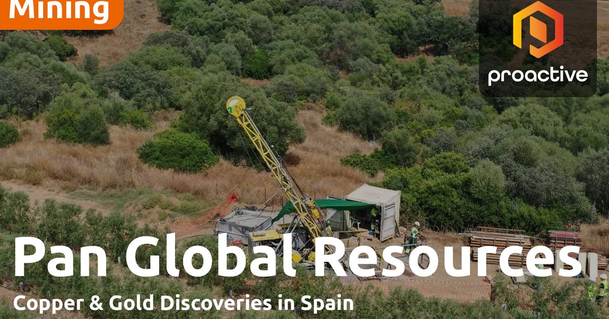 Pan Global CEO Tim Moody on new gold discovery at Cármene plus update ...