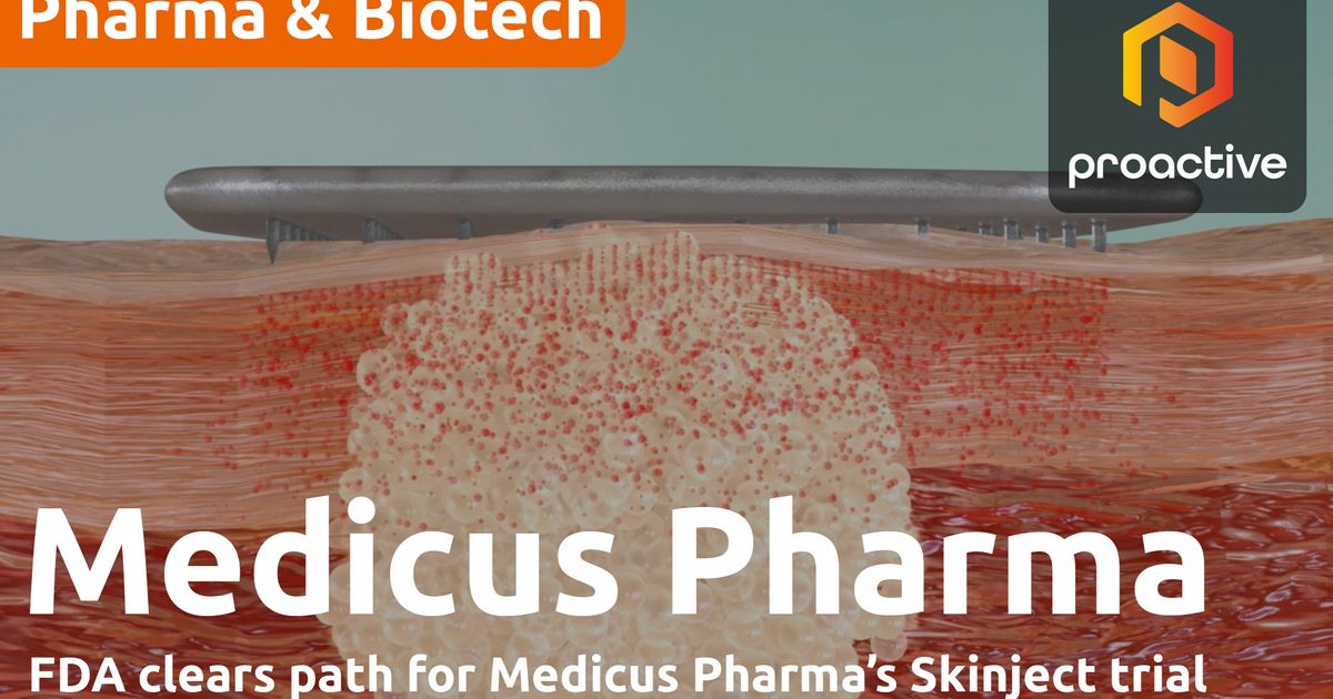 Medicus Pharma gets positive FDA feedback on Skinject microneedle ...