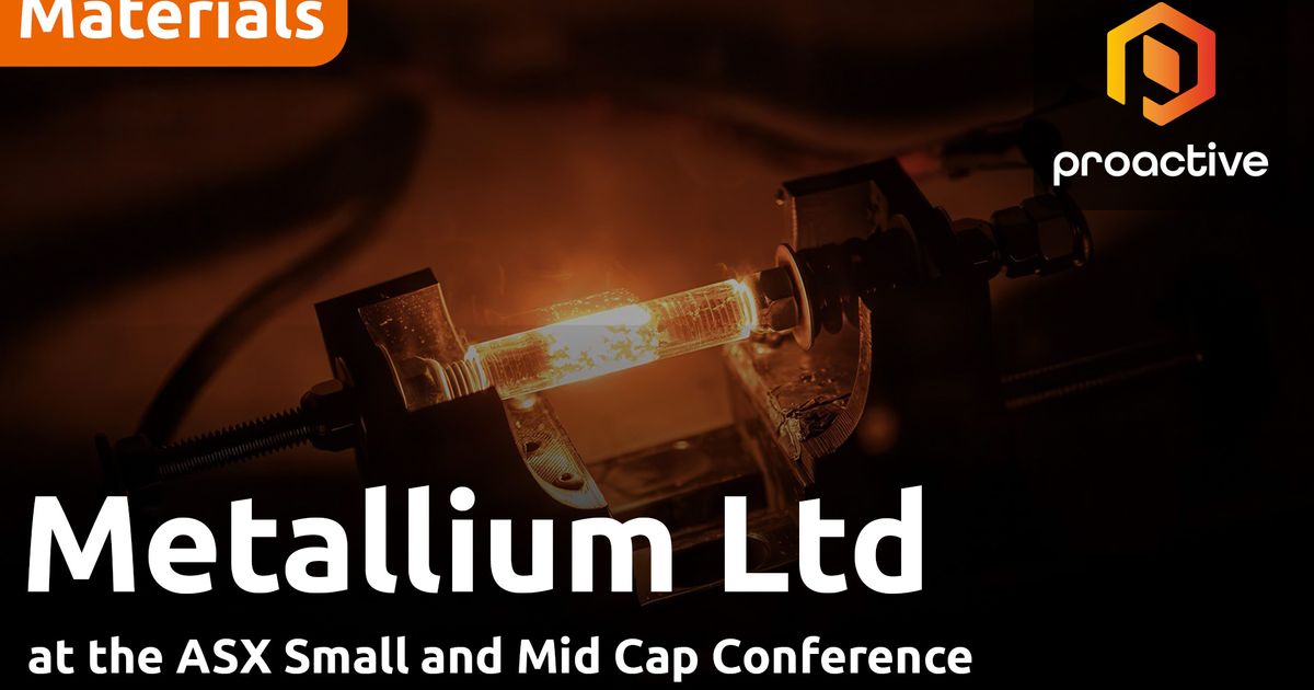 Metallium nears first US plant launch to tackle critical metals supply ...