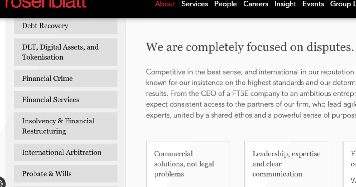 RBG dives as founder axed after launching new firm called Rosenblatt ...