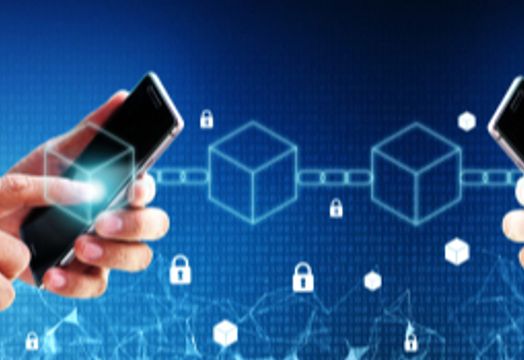 Blockchain graphic