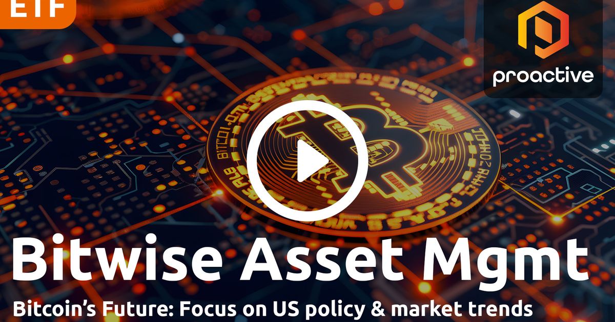 Bitcoin outlook: Bitwise Asset Management's Bradley Duke on US policy ...