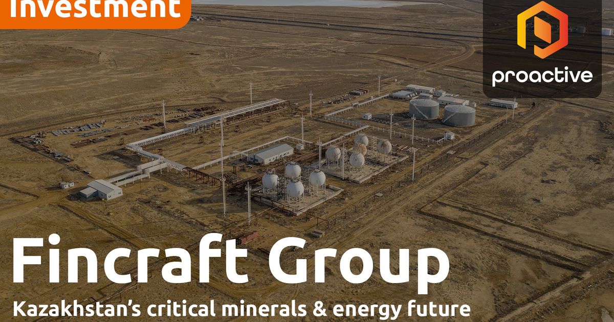 Fincraft Group's Kenges Rakishev on energy transition & investment in ...