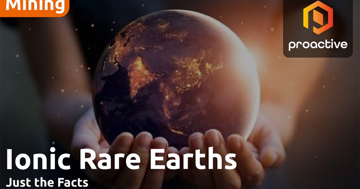 Just the Facts: Ionic Rare Earths has major environmental win for ...