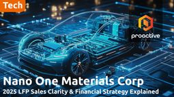 Nano One sells and leases back Candiac Facility to strengthen cash position and expand operations