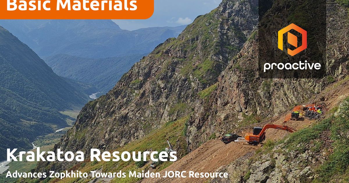 Krakatoa Resurces CEO Mark Major updates on Zopkhito exploration | ASX ...